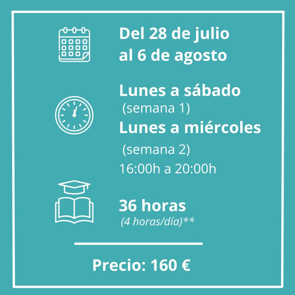 Curso superintensivo de inglés C1 – Julio y Agosto